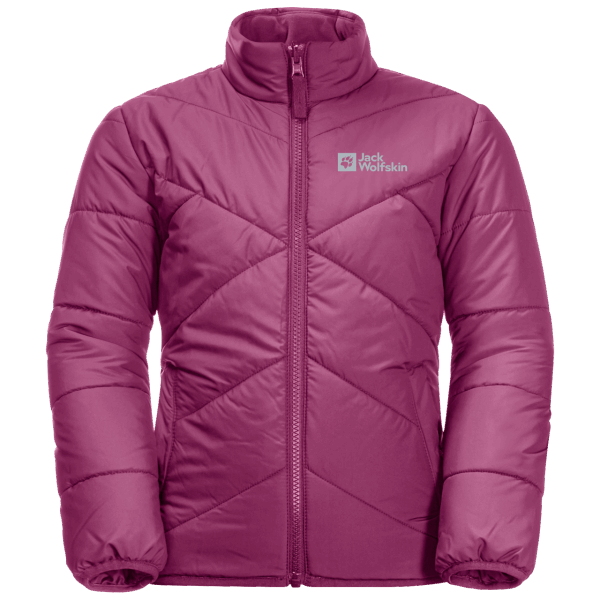 Kinderjack Rebel Rock 3in1 Dark Ruby ​​jack Wolfskin Origineel