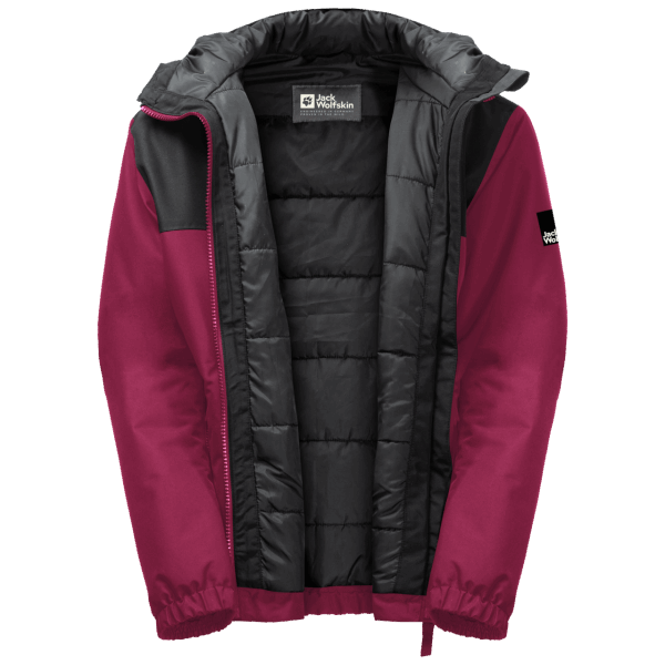 Dark Ruby ​​jeugdgeest 2l Geïsoleerd Jack Fashion Jack Wolfskin