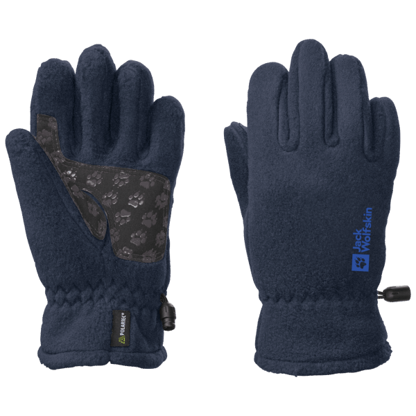 Origins Jack Wolfskin Fleece Kinderhandschoen Nachtblauw