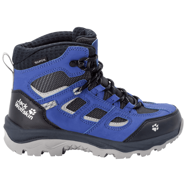 Donkerblauw-grijze Jack Wolfskin Kid's Vojo Texapore Mid Best