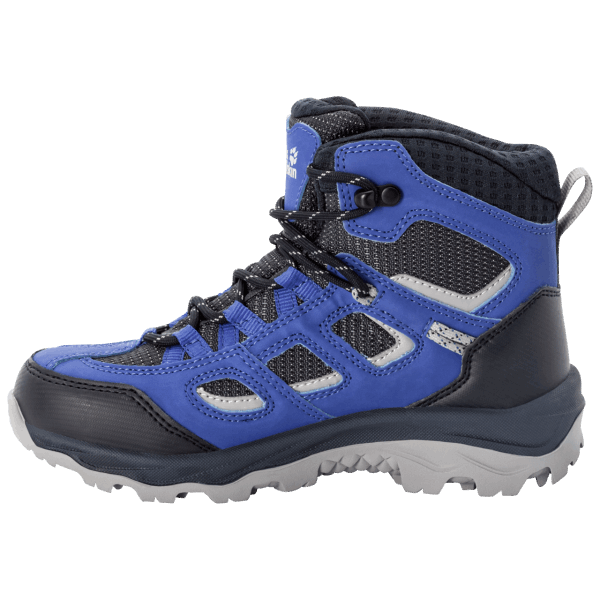 Donkerblauw-grijze Jack Wolfskin Kid's Vojo Texapore Mid Best
