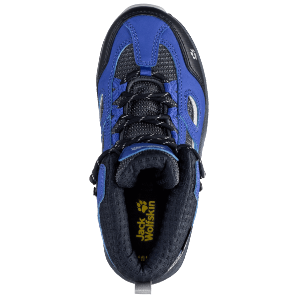 Donkerblauw-grijze Jack Wolfskin Kid's Vojo Texapore Mid Best