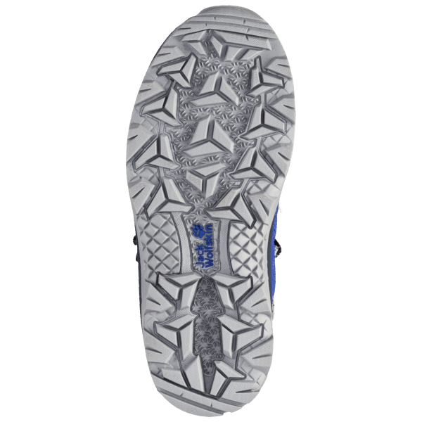 Donkerblauw-grijze Jack Wolfskin Kid's Vojo Texapore Mid Best