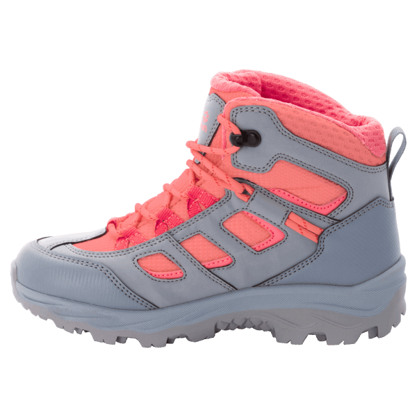 Grijs Roze Vojo Texapore Mid Jack Wolfskin-collectie Voor Kinderen