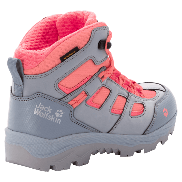 Grijs Roze Vojo Texapore Mid Jack Wolfskin-collectie Voor Kinderen
