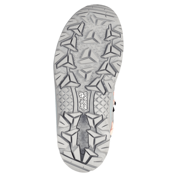 Grijs Roze Vojo Texapore Mid Jack Wolfskin-collectie Voor Kinderen