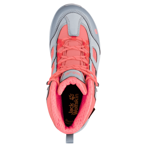 Grijs Roze Vojo Texapore Mid Jack Wolfskin-collectie Voor Kinderen