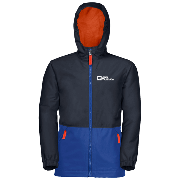Besneeuwde Dagen Jas Van Het Merk Jack Wolfskin Active Blauw Voor Kinderen