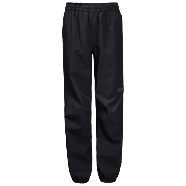 Zwarte Collecties Kinderregenbroek Voor Regenachtige Dagen Jack Wolfskin