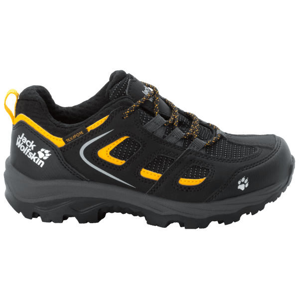 Vojo Texapore Low K Jack Wolfskin Zwart-potige Gele Mode