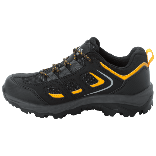Vojo Texapore Low K Jack Wolfskin Zwart-potige Gele Mode