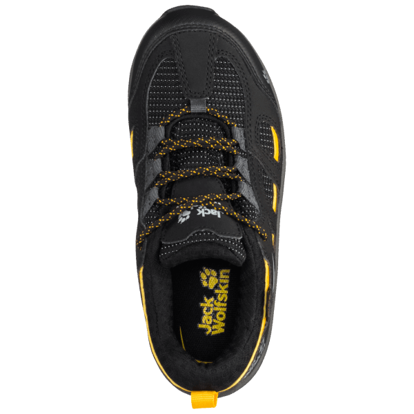 Vojo Texapore Low K Jack Wolfskin Zwart-potige Gele Mode
