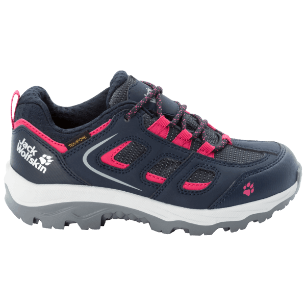 Vojo Texapore Low K Jack Wolfskin Collectie Donkerblauw-roze