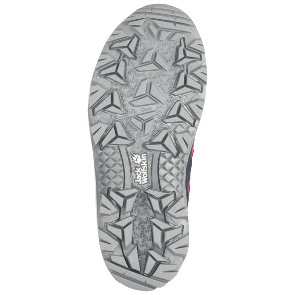 Vojo Texapore Low K Jack Wolfskin Collectie Donkerblauw-roze