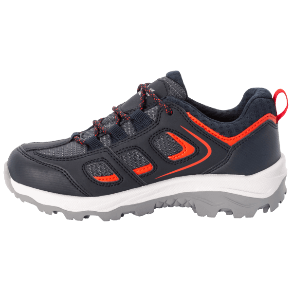Kid's Vojo Texapore Low Night Blauw-rode Jack Wolfskin-collecties