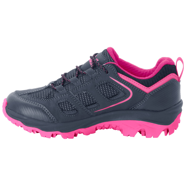 Kid's Vojo Texapore Low Origins Jack Wolfskin Blauw-roze