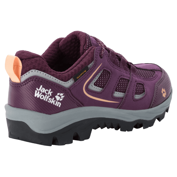 Kinder Vojo Texapore Laag Paars-koraal Jack Wolfskin