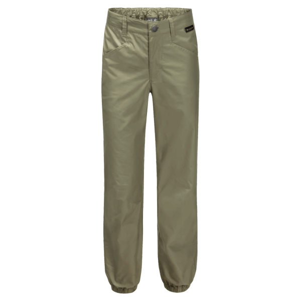 Kaki Jack Wolfskin Collectie Kinderbroek Aan Het Meer