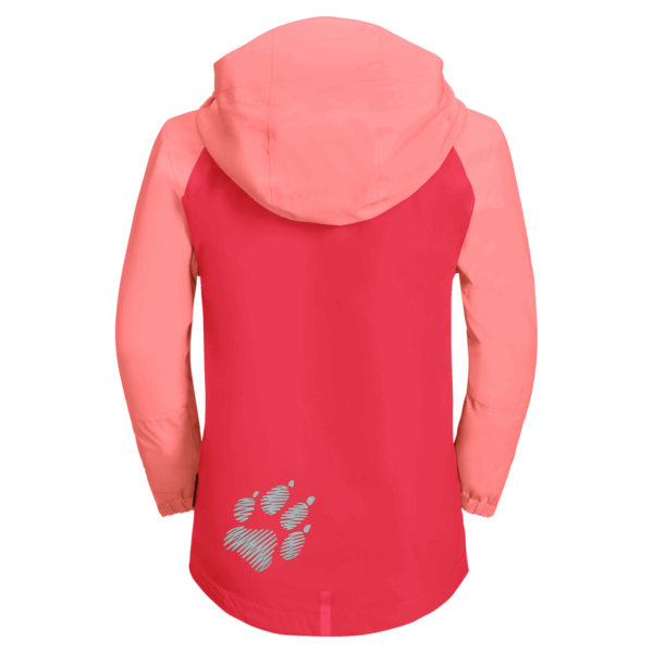 Jack Wolfskin Kinder Tucan Jacket Collections Tulp Rood