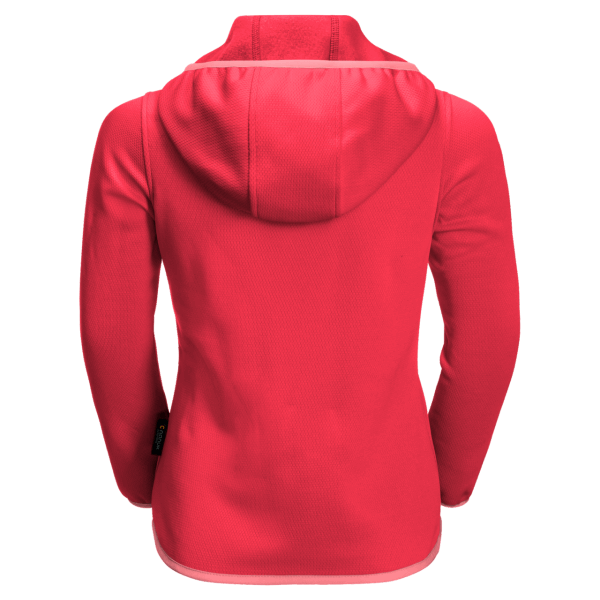 Tulp Rood Jack Wolfskin Origin Kiewa Kinderjack