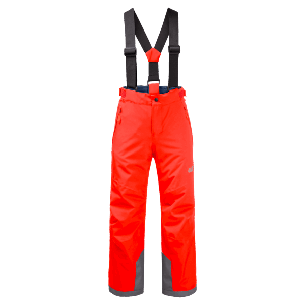 Collecties Knipperende Rode Jack Wolfskin Geweldige Sneeuwbroek Voor Kinderen