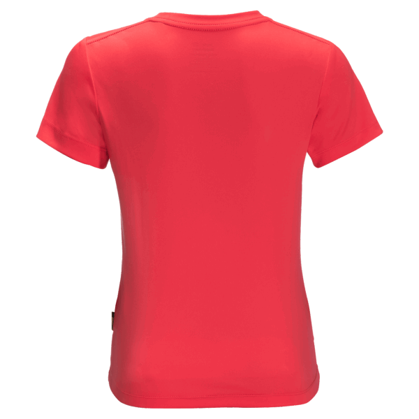 Jack Wolfskin Collectie Kid's Happy Camper T Tulp Rood
