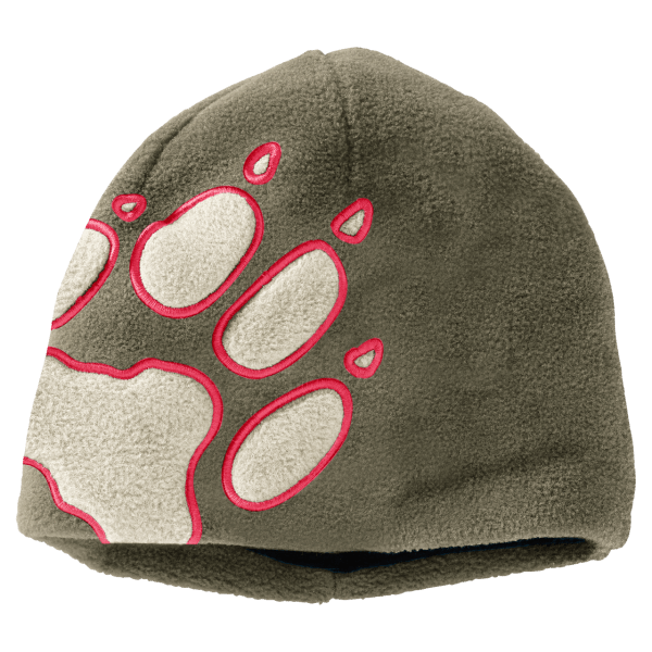 Brands Burnt Olive Jack Wolfskin Voorpoot Hoed Kids