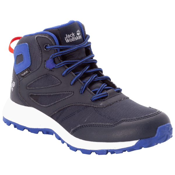 Woodland Texapore Mid K Collections Nacht Blauw-rood Jack Wolfskin