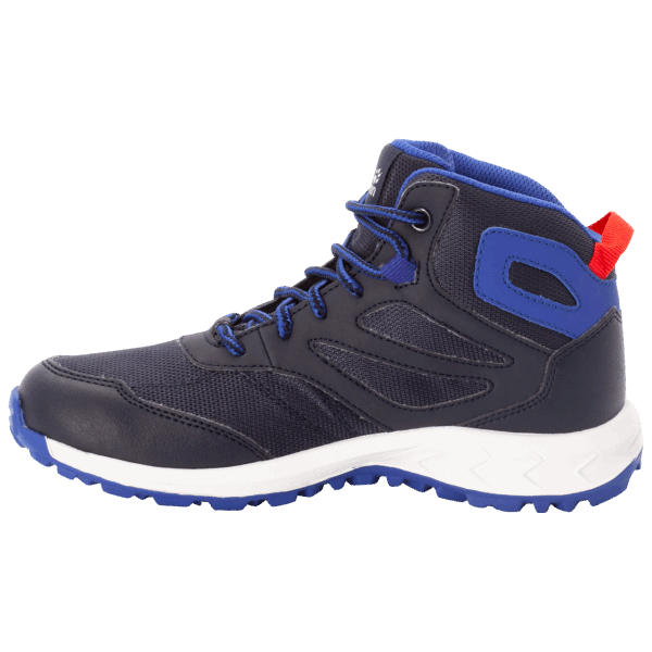 Woodland Texapore Mid K Collections Nacht Blauw-rood Jack Wolfskin
