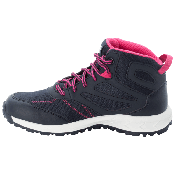Jack Wolfskin Nachtblauw-roze Herkomst Woodland Texapore Mid K