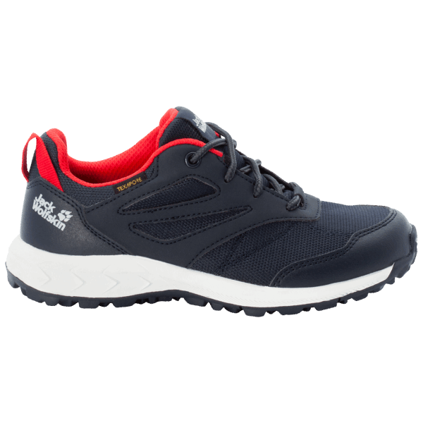 Jack Wolfskin Brands Night Blue-red Woodland Texapore Low K