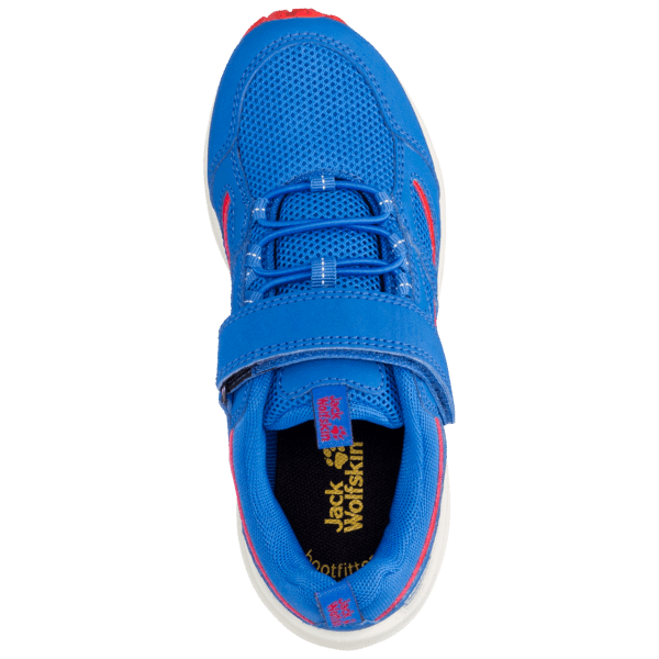 Originele Jack Wolfskin Vojo Vent Vc K Blauw-rood