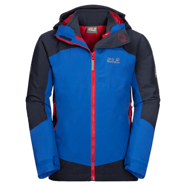 Jack Wolfskin Ropi 3in1 Kinderjack Kustblauw Best
