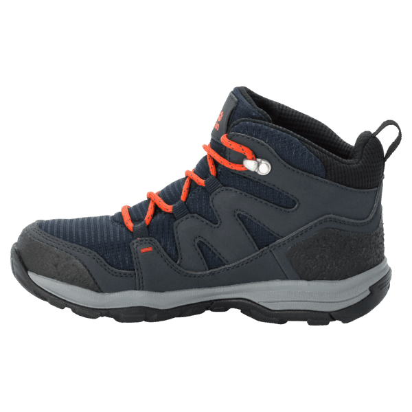 Blauw-oranje Origins Jack Wolfskin Mtn Attack 3 Texapore Halfhoge Wandelschoenen Voor Kinderen