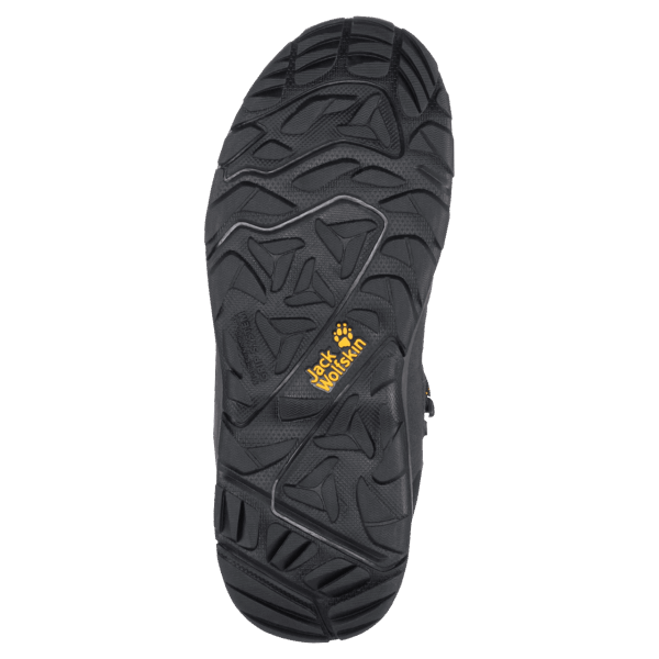 Zwarte Mtn Attack 3 Texapore Mid Wandelschoenen Voor Kinderen Jack Wolfskin