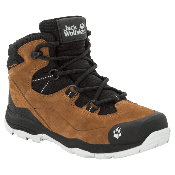 Desert Brown-black Kid's Mtn Attack 3 Lt Texapore Mid Jack Wolfskin Merken