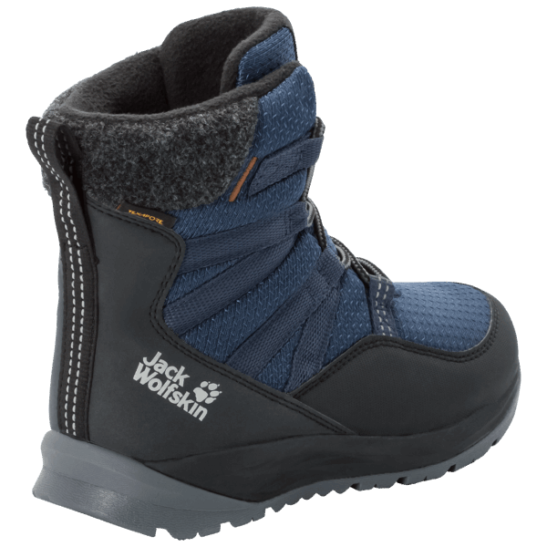 Hot Kid's Ijsbeer Texapore High Jack Wolfskin Blauw-zwart