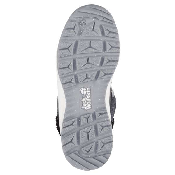 Nieuwe Jack Wolfskin Kiezelgrijs-witte Hoge Winterlaarzen Polar Wolf Texapore Voor Kinderen