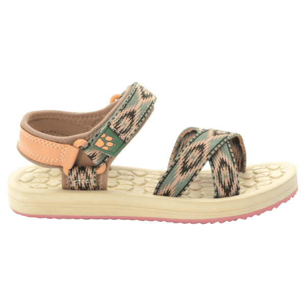 Jack Wolfskin Beige-roze Kinder Zulu Nieuw