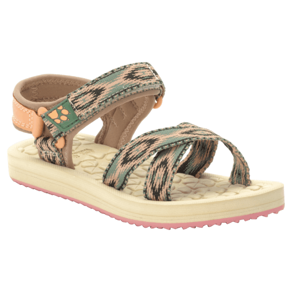 Jack Wolfskin Beige-roze Kinder Zulu Nieuw