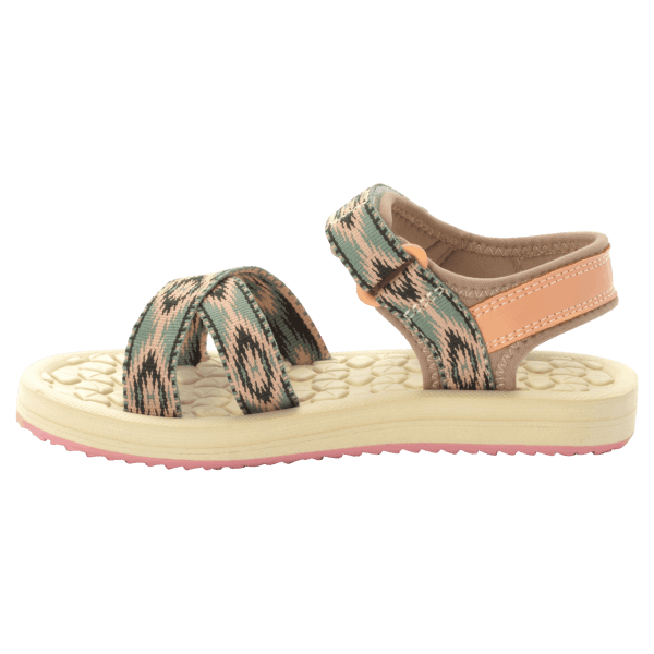Jack Wolfskin Beige-roze Kinder Zulu Nieuw