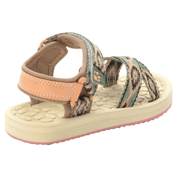 Jack Wolfskin Beige-roze Kinder Zulu Nieuw