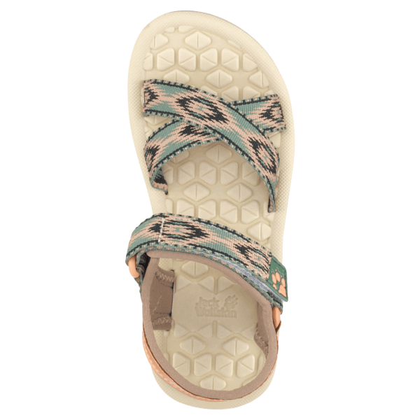 Jack Wolfskin Beige-roze Kinder Zulu Nieuw